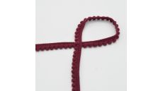 Prámik s brmbolcami, 4 mm - vínová