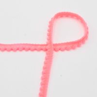 Prámik s brmbolcami, 4 mm - neónovo ružová