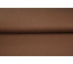 Úplet French Terry počesaný - prašne hnedá