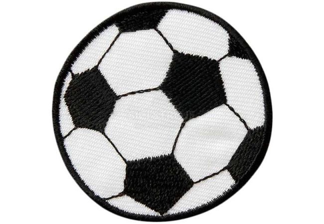 Nažehlovačka Futbalová lopta 4,8 x 4,8 cm Monoquick