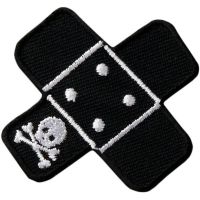 Nažehlovačka Pirátska záplata 5 x 5 cm Monoquick