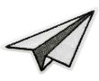 Nažehlovačka Origami lastovička 3,3 x 3,8 cm Monoquick