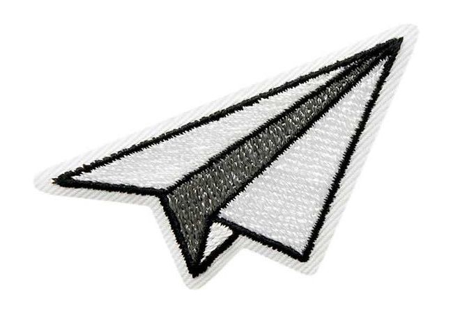 Nažehlovačka Origami lastovička 3,3 x 3,8 cm Monoquick
