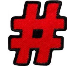 Nažehlovačka hashtag Monoquick