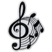 Nažehlovačka noty 3,5 x 4 cm Monoquick