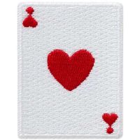 Nažehlovačka Srdečná karta 5,1 x 3,9 cm Monoquick
