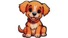 Nažehlovačka Psík 4,9 x 4,1 cm Monoquick