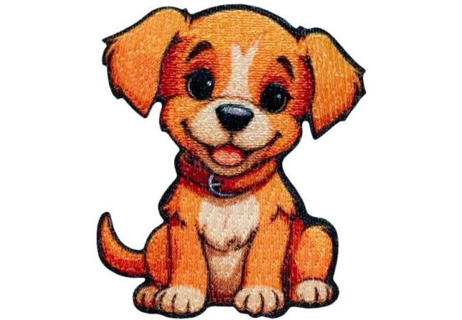 Nažehlovačka Psík 4,9 x 4,1 cm Monoquick
