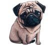 Nažehlovačka Psík Mops 5,1 x 4 cm Monoquick