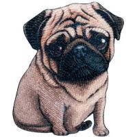 Nažehlovačka Psík Mops 5,1 x 4 cm Monoquick