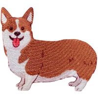 Nažehlovačka Psík Corgi 4,5 x 5,1 cm Monoquick