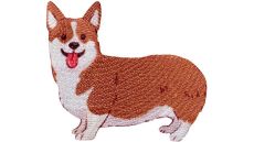 Nažehlovačka Psík Corgi 4,5 x 5,1 cm Monoquick