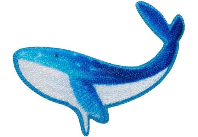 Nažehlovačka Veľryba 4,6 x 6,8 cm Monoquick