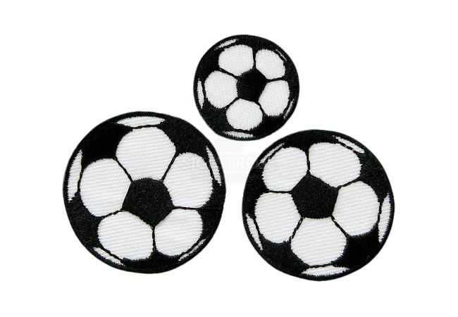 Nažehlovačka lopty 3 ks 2,2 - 3,3 cm Monoquick