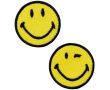 Nažehlovačka Smajlíci Smiley 3 cm Monoquick