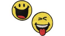 Nažehlovačka Smajlíci Smiley 2,5 cm Monoquick