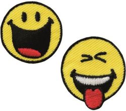 Nažehlovačka Smajlíci Smiley 2,5 cm Monoquick