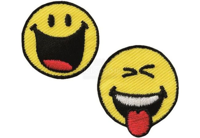 Nažehlovačka Smajlíci Smiley 2,5 cm Monoquick