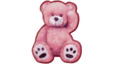 Nažehlovačka Ružový medvedík 5,5 x 4,5 cm Monoquick