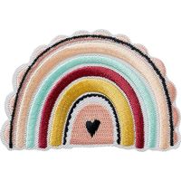 Nažehlovačka dúha so srdiečkom Monoquick