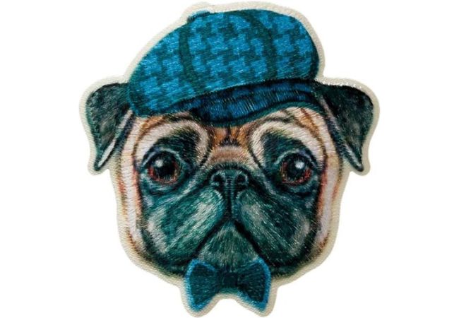 Nažehlovačka mops 5,5 x 5,5 cm Monoquick