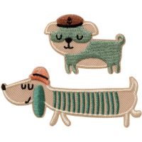 Nažehlovačka psíkovia 7 x 4 cm Monoquick