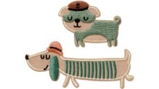 Nažehlovačka psíkovia 7 x 4 cm Monoquick