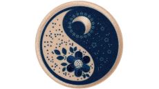 Nažehlovačka Mesiac a kvetina 6,1 x 6,1 cm Monoquick