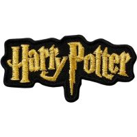 Nažehlovačka Harry Potter nápis 7 x 3,5 cm Monoquick