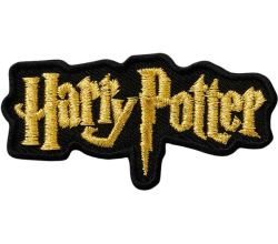 Nažehlovačka Harry Potter nápis 7 x 3,5 cm Monoquick