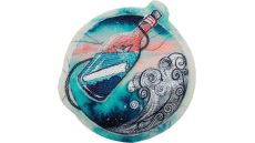 Nažehlovačka odkaz vo fľaši, recyklovaný Monoquick