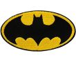 Nažehlovačka Batman logo 8 x 4 cm Monoquick