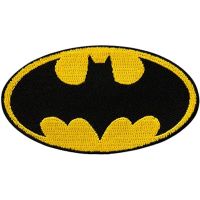Nažehlovačka Batman logo 8 x 4 cm Monoquick
