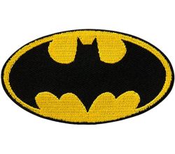 Nažehlovačka Batman logo 8 x 4 cm Monoquick