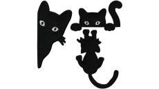 Nažehlovačka Hravé mačky 7,1 x 5,5 cm Monoquick