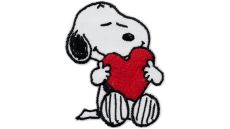 Nažehlovačka Snoopy so srdiečkom 7,5 x 5,5 cm Monoquick