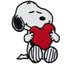 Nažehlovačka Snoopy so srdiečkom 7,5 x 5,5 cm Monoquick