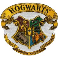 Nažehlovačka Harry Potter Bradavice školský znak 6,3 x 5,7 cm Monoquick