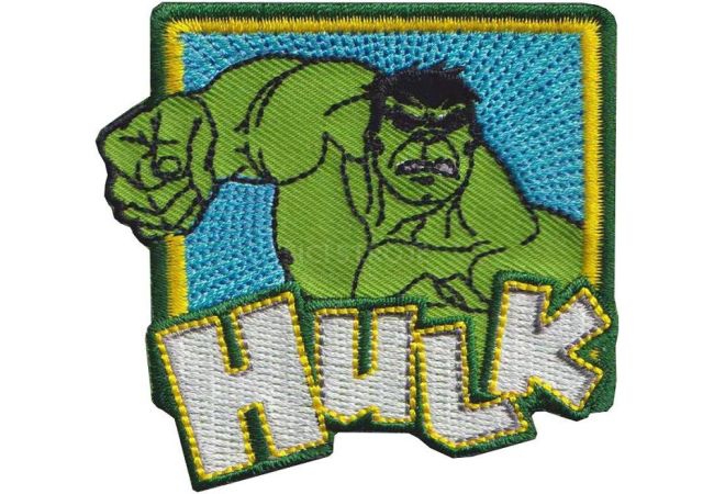 Nažehlovačka Avengers Hulk 6,6 x 6,2 cm Monoquick