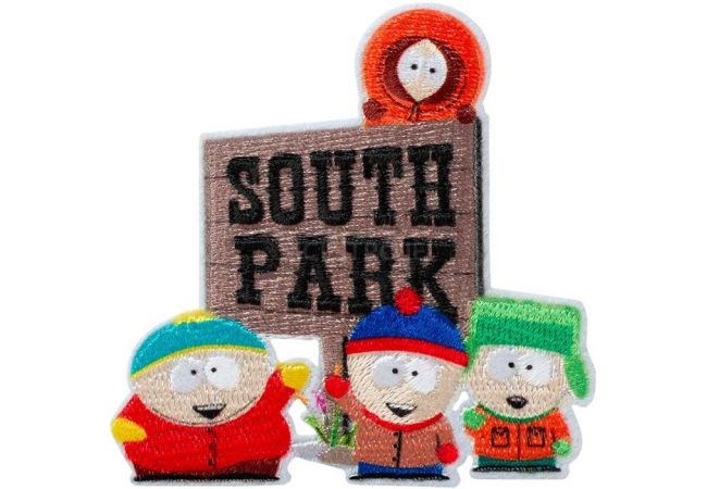 Nažehlovačka Southpark 6,8 x 7 cm Monoquick