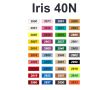 Vyšívacia niť polyesterová Iris 40N 260 m - 2951