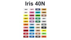 Vyšívacia niť polyesterová Iris 40N 260 m - 2837