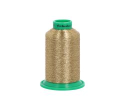Vyšívacia niť metalická IrisMet 40N 1000 m - 3991 - zlatá