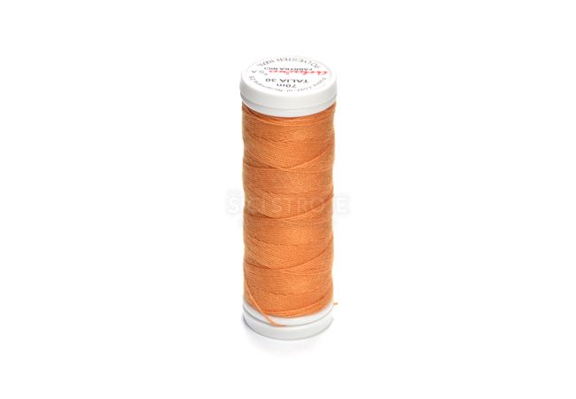 Polyesterová strižová niť Talia 30 70 m - 7063 - oranžová