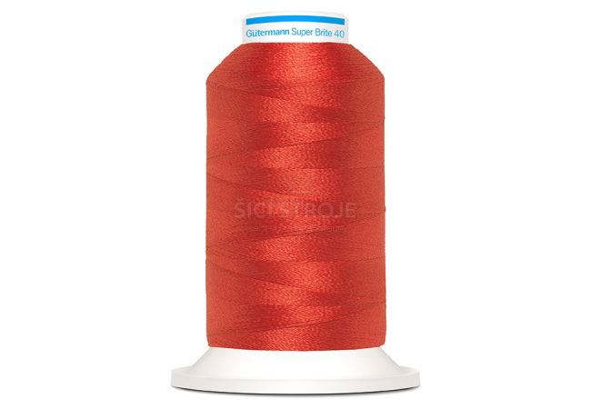 Vyšívacia niť Gütermann Super Brite Polyester 40 1000 m - 5767