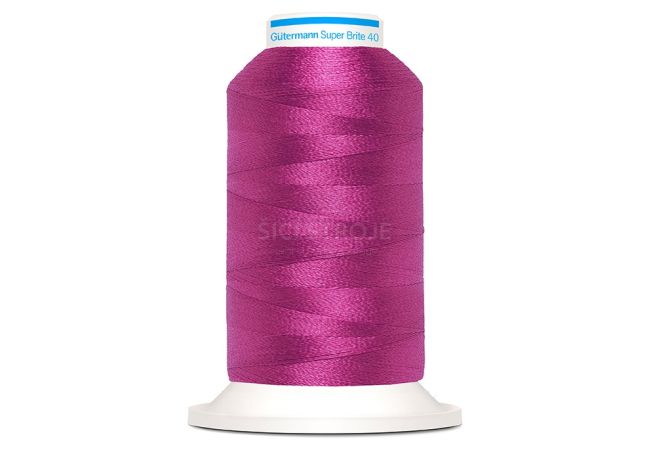 Vyšívacia niť Gütermann Super Brite Polyester 40 1000 m - 5797