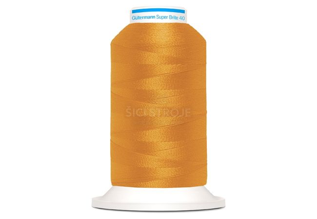 Vyšívacia niť Gütermann Super Brite Polyester 40 1000 m - 9050