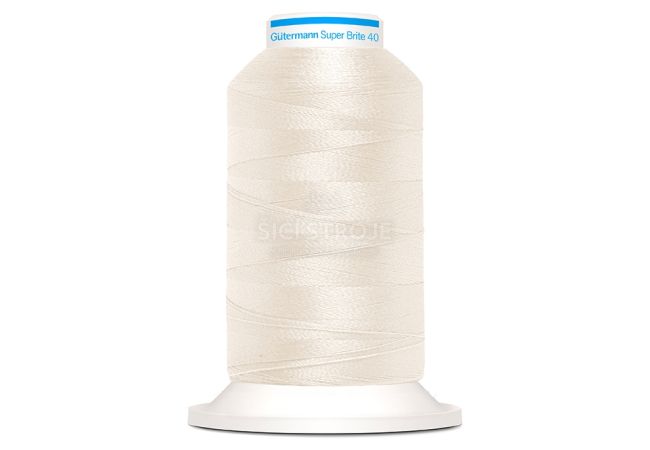 Vyšívacia niť Gütermann Super Brite Polyester 40 1000 m - 9095