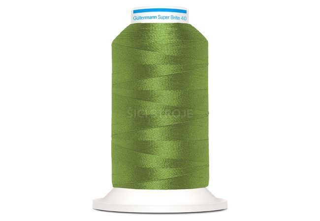 Vyšívacia niť Gütermann Super Brite Polyester 40 1000 m - 9152