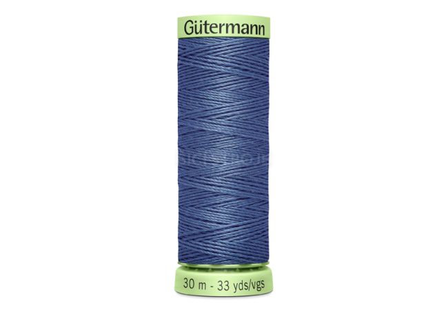 Gombíková (režná) niť Gütermann 30 m - 112 - modrá